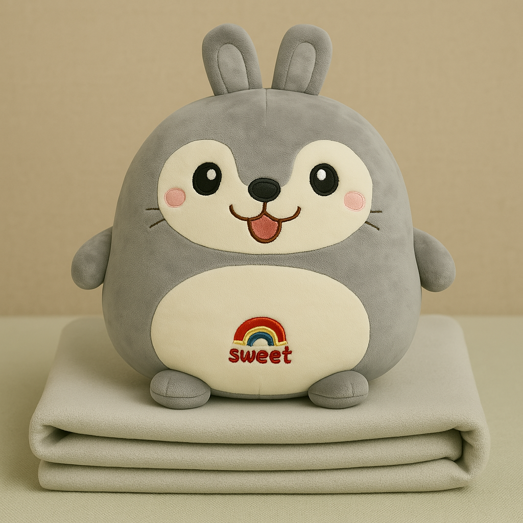 Plush Pillow Blanket