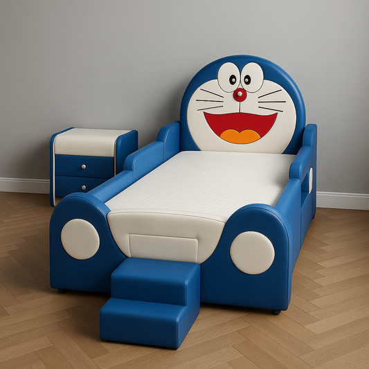 Leather Upholstery Character Kids Beds