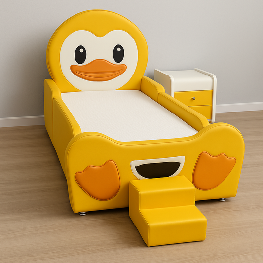 Leather Upholstery Character Kids Beds