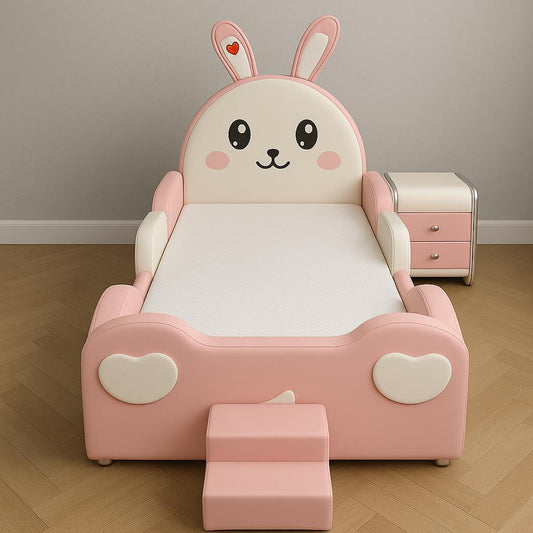 Leather Upholstery Character Kids Beds