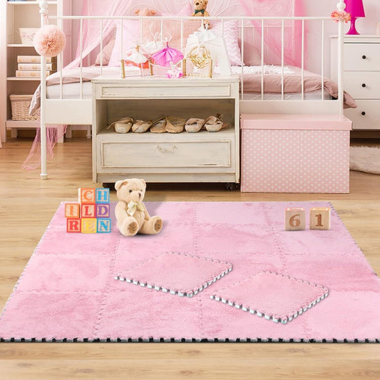 Modular Interlocking Carpet Tiles