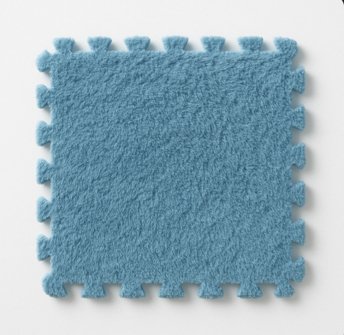 Modular Interlocking Carpet Tiles