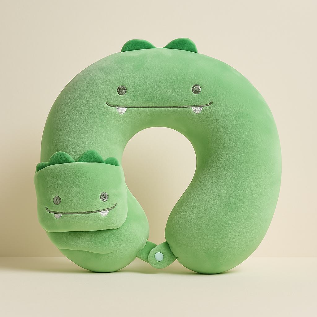 Plush Travel Buddy Neck Pillow