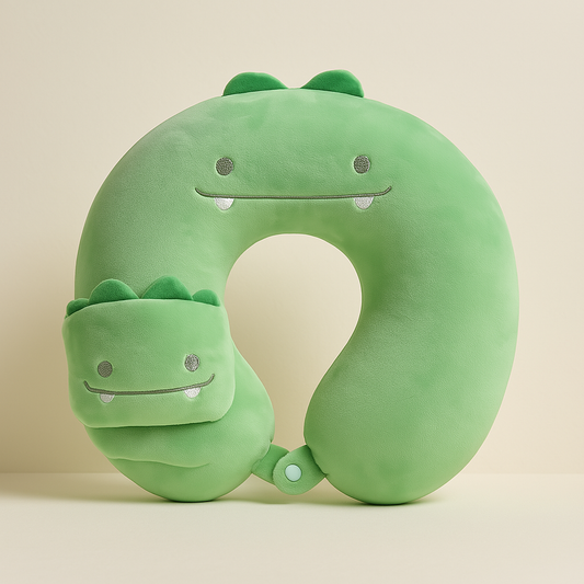 Plush Travel Buddy Neck Pillow