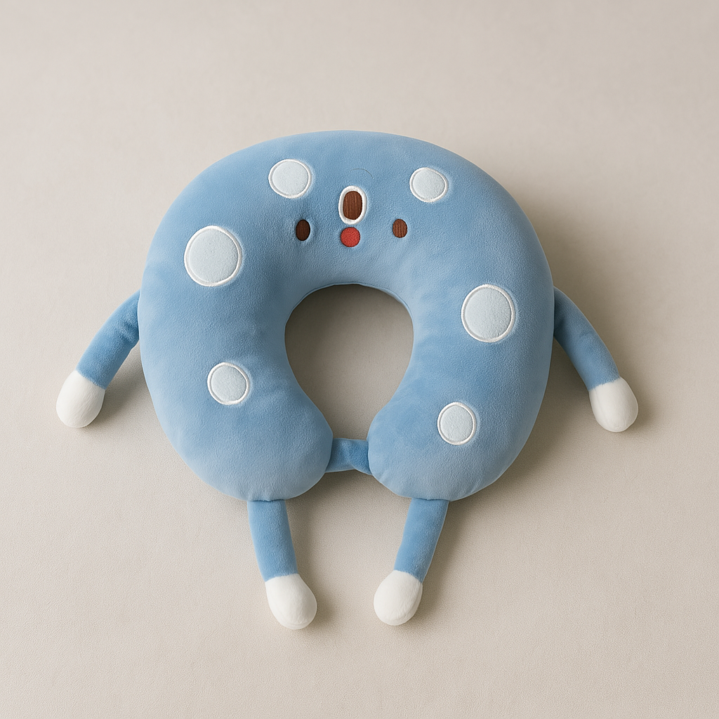 Plush Travel Buddy Neck Pillow