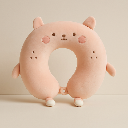 Plush Travel Buddy Neck Pillow