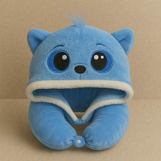 Plush Travel Buddy Neck Pillow