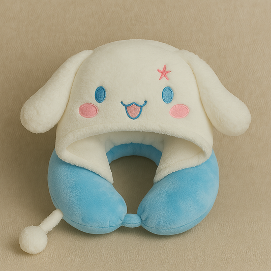 Plush Travel Buddy Neck Pillow