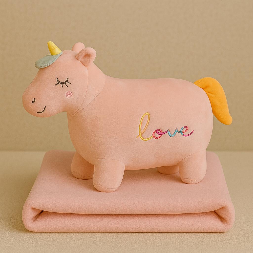 Plush Pillow Blanket