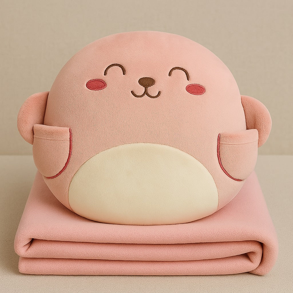Plush Pillow Blanket