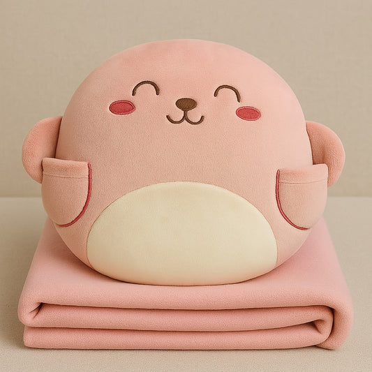 Plush Pillow Blanket