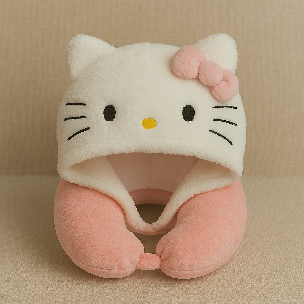 Plush Travel Buddy Neck Pillow