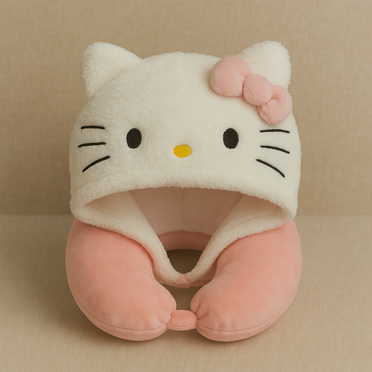 Plush Travel Buddy Neck Pillow