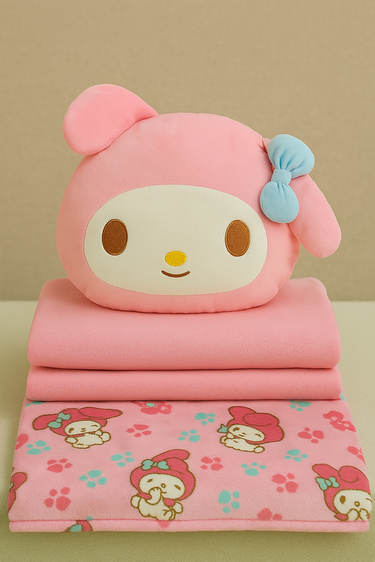 Plush Pillow Blanket