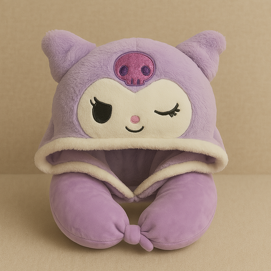 Plush Travel Buddy Neck Pillow